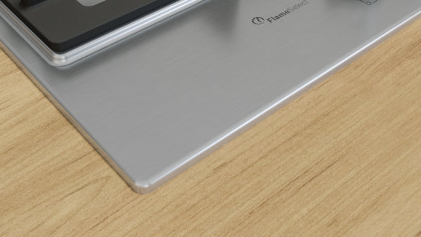 PCP6A5I90 Series 6, Gas hob, 60 cm, Stainless steel Bosch