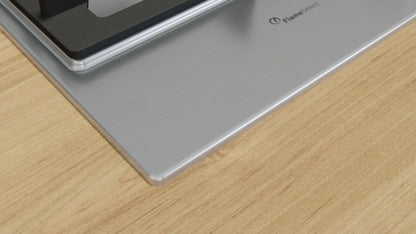 PCQ7A5I90 Bosch Series 6, Gas hob, 75 cm, Stainless steel