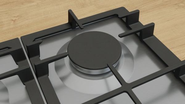 PCS7A5I90 Bosch Series 6, Gas hob, 75 cm, Stainless steel