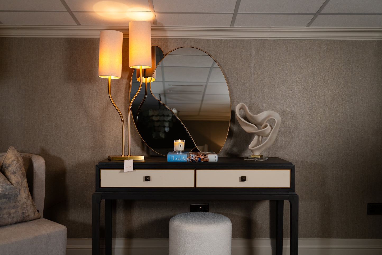 Monaco 2 Drawer Console