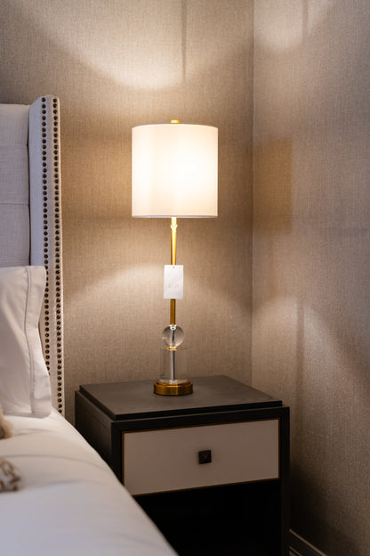 Monaco 1 Drawer Bedside Table