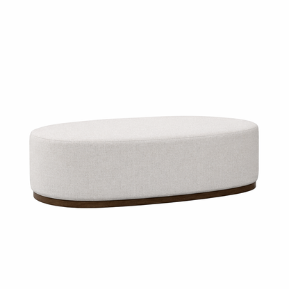 Olivia oval footstool