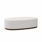 Olivia oval footstool