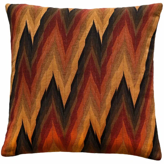 Malini Lightning Orange Cushion